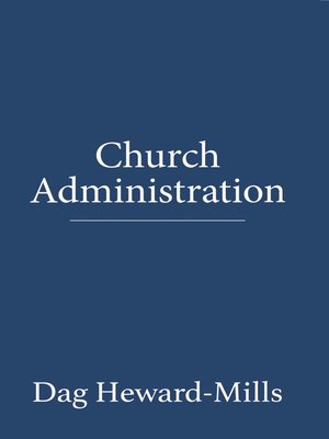 cover image of Church Administration